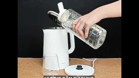 ẤM ĐUN NƯỚC SIÊU TỐC BEAR | ZDH-B15T1 | Đun sôi nhanh chóng, dung tích lớn