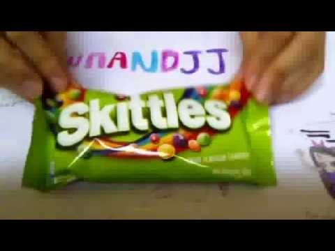 Skittles sour taste test!