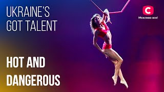 😍This Aerial Act Is Like SEX ON FIRE  🔥💦 | Best Auditions | Got Talent 2023