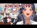 Rens pc froze so iluna decided to give him cpr nijisanjien