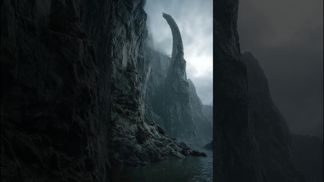 Giant Tail Bone Found Sticking Out of Cliff Face