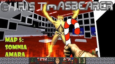 Doom 2: Crossbearer Map 5: Somnia Amara by the legendary HAK3180 - UV Christmas fun good times