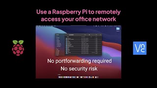Use a Raspberry Pi to remotely access your office or any network