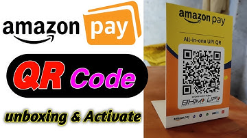 Amazon pay QR Code Unboxing | How to Activate QR Code | How to Fold QR Code #Amazonpay #techurl