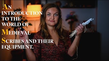 ✒ An introduction to the world of medieval scribes and their writing equipment.