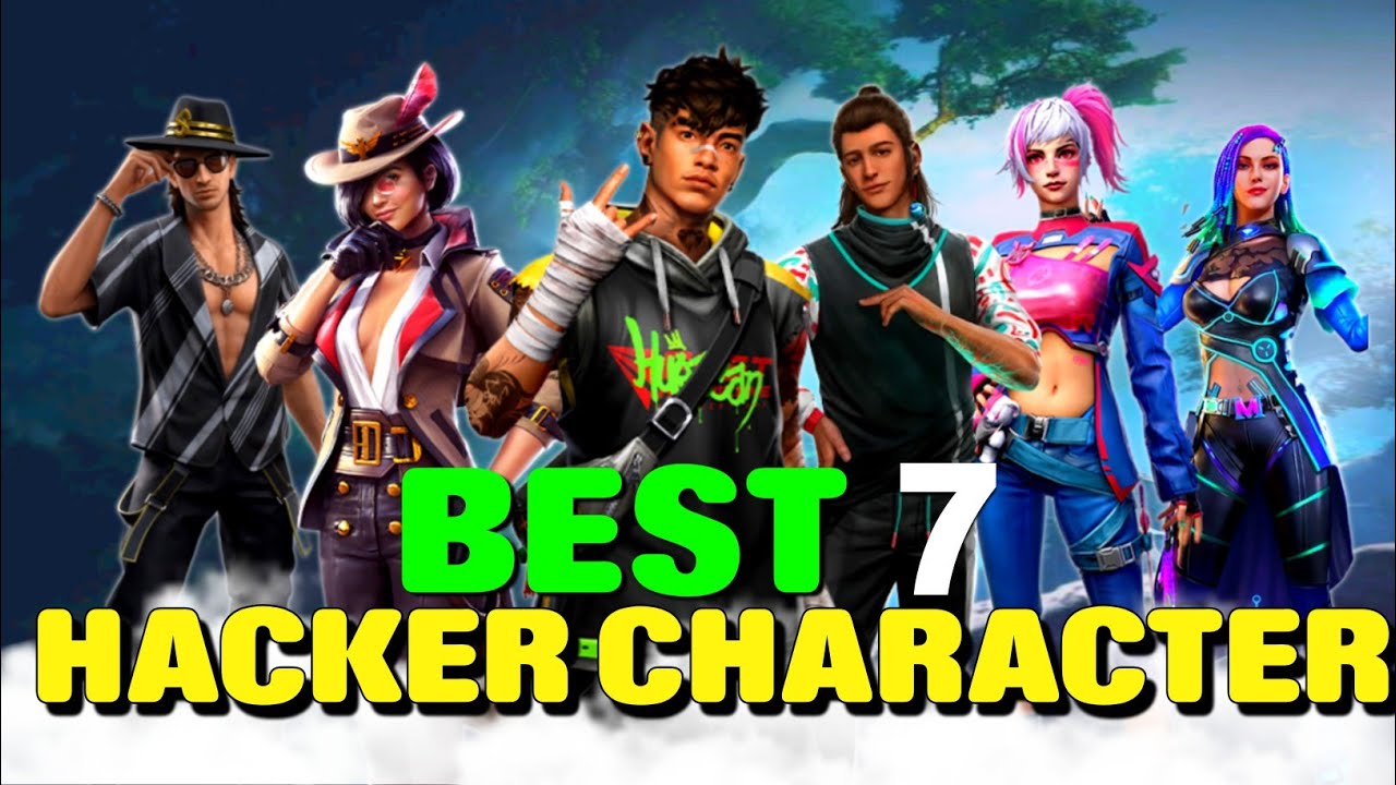 Hacker In Free Fire Hacker Character in free fire | Top 7 Hacker Characters In Free Fire ...