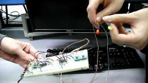 LED circuit with accelerometer