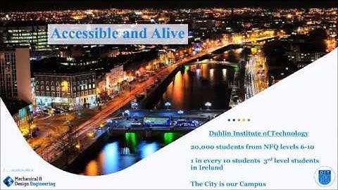 Mechatronics Activities at the Dublin Institute of Technology: Now and into the Future