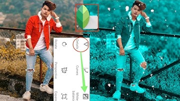 Snapseed Moody Blue Photo Editing | Snapseed Photo Editing 2022 Snapseed background Colour Change