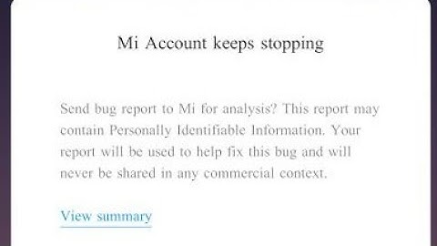 How to fix mi account keeps stopping problem 2023 | mi account has stopped problem 2023