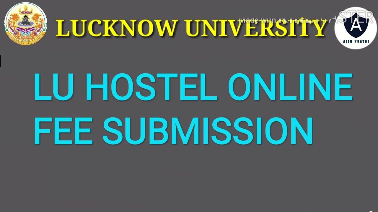 Pay Lucknow University 