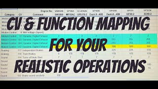Setting CVs & Function Mapping for Realistic Model Railroad Operations ~ My Sandersville Railroad