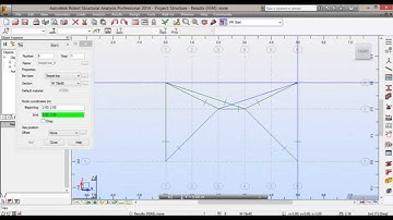 15 Trusses analysis using Robot Structural analysis