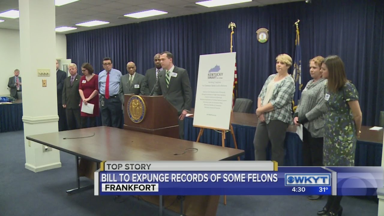 Kentucky House approves bill to expunge nonviolent criminal's records