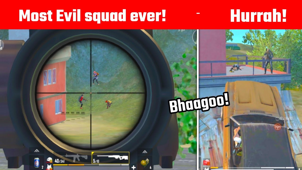 I found the most Evil squad of Pubg mobile lite | Pubg lite late night Gameplay – Gamo Boy