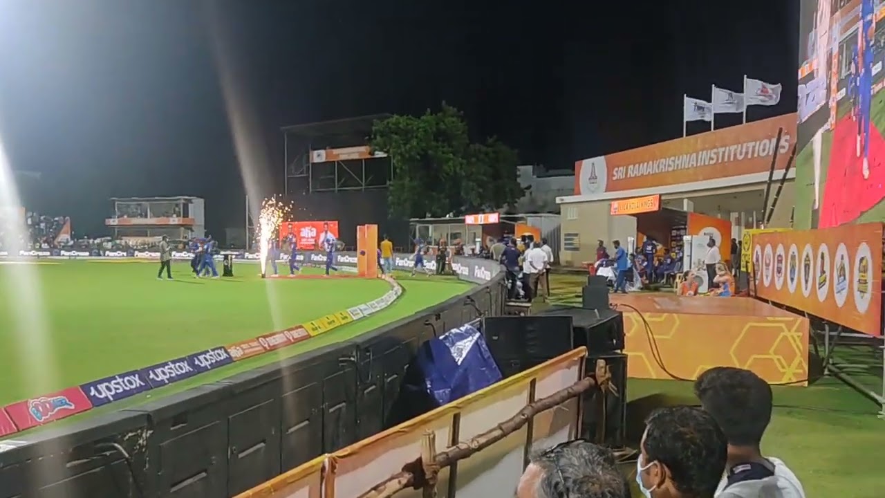 TNPL2022 | Kovai Lyca kings V Ruby Trichy warriors at Coimbatore | SNR Cricket Ground