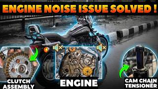 Avenger 220 Engine Noise Timing Chain Issue Solved | Bajaj motorcycle Engine Noise Solved ✅️