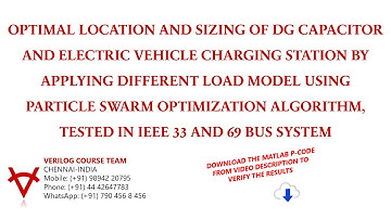 OPTIMAL LOCATION AND SIZING OF DG CAPACITOR AND EVCS BY APPLYING DIFFERENT LOAD MODEL USING PSO