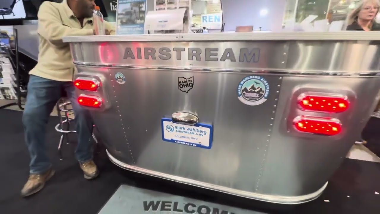 ✨ Dealer Spotlight: Mark Wahlberg Airstream RV | Ohio RV & Boat Show
