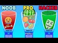 NOOB vs PRO vs HACKER in Blend It 3D