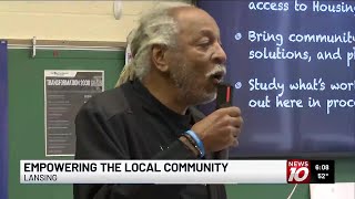 Lansing Empowerment Network holds community meeting at REO Elementary