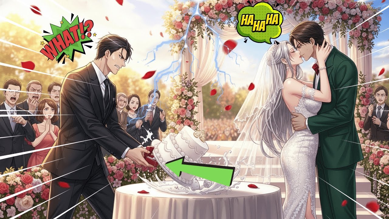 ELE BEIJOU A ESPOSA DELE NO CASAMENTO… e o marido cancelou tudo na frente de TODOS |Resumo do Manhwa