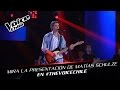 The Voice Chile | Matías Schulze - Last Nite