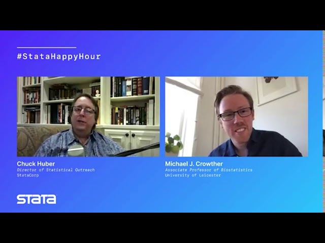 Stata Happy Hour With Dr Michael Crowther Youtube