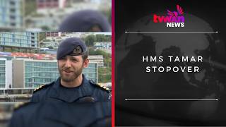 HMS TAMAR STOPOVER