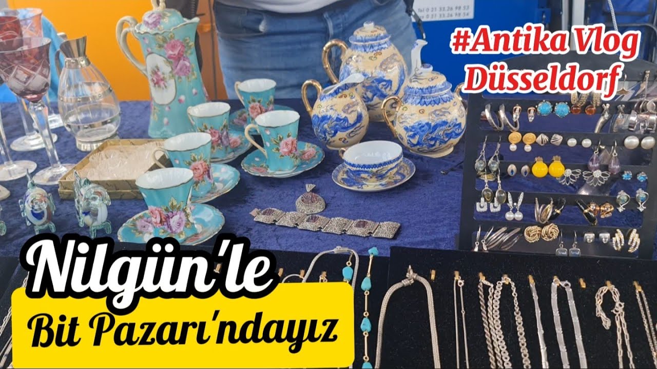 Nilgün bit pazarının altını üstüne getirdi #deutschland #antika #türkiye #bitpazarı #çiçek #keşfet