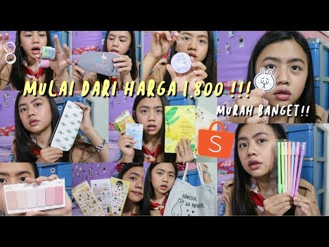 [ SHOPEE HAUL ] STATIONARY HAUL + ALAT TULIS MURMER DAN GEMESH! START 2.000 AJA !!  Adelintiro. 