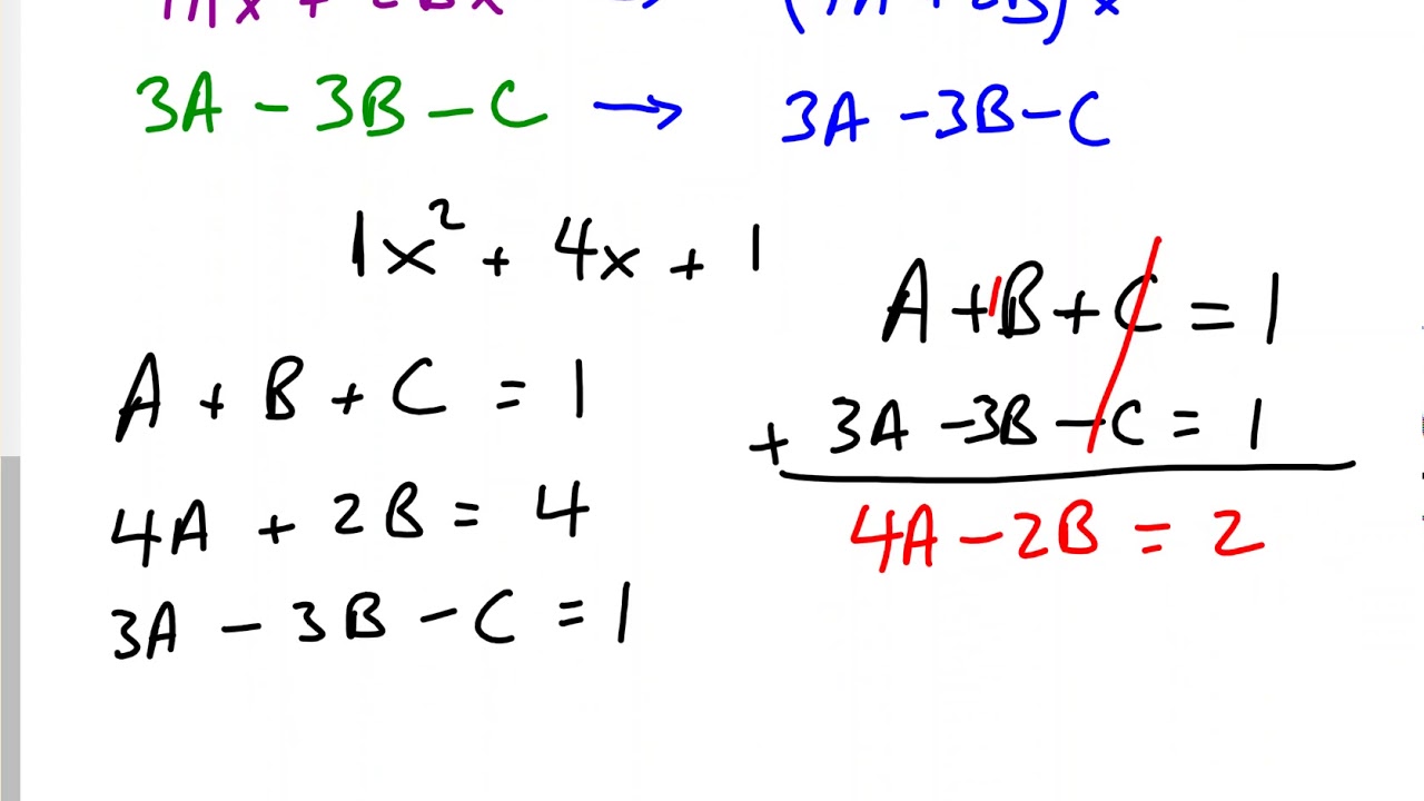 Partial fractions worksheet Partial fractions worksheet picture
