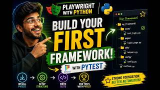 Playwright with Python | Install Pytest & Build Your First Framework in Telugu (తెలుగులో) ⭐