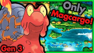 Can I Beat Pokemon Emerald with ONLY Magcargo? 🔴 Pokemon Challenges ► NO ITEMS IN BATTLE