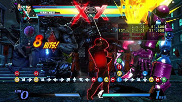 Ultimate Marvel vs. Capcom 3 - Frank combo with Deadpool