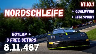 PORSCHE 992 GT3 R | NORDSCHLEIFE 8.11.4 | HOTLAP + FREE SETUP | ACC v1.10