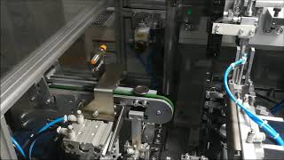 Engine valve final inspection machine