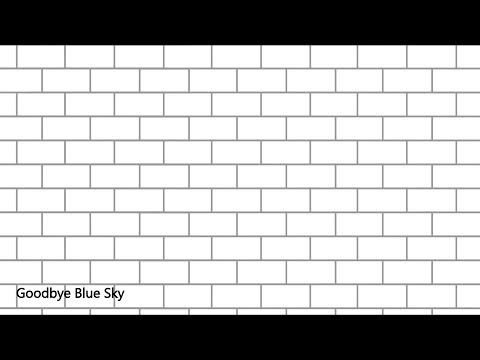 Pink Floyd - Goodbye Blue Sky (Lyrics)