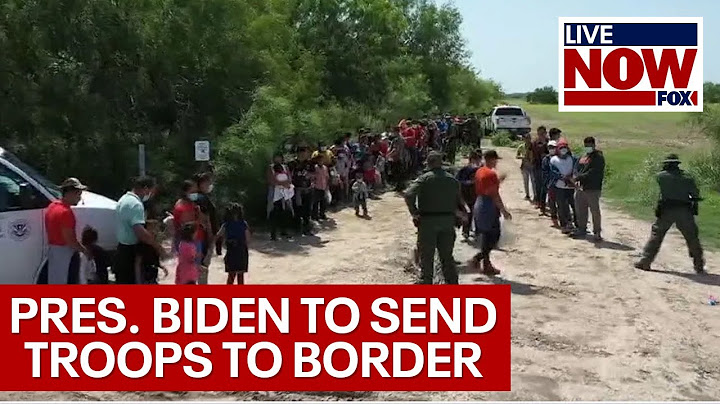 Troops to the border: Biden sending military ahead of immigrant surge | LiveNOW from FOX
