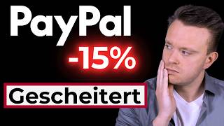 PayPal Stock CRASHES: The acquisition doesn't matter!