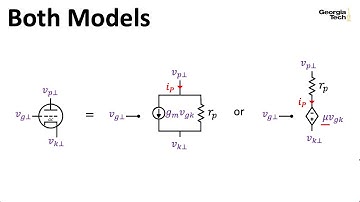 ECE4448 L15: Small-Signal Triode Models (Guitar Amplification and Effects, Georgia Tech course)