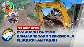 BREAKING NEWS - Cuaca dan Pergerakan Tanah Jadi Kendala Proses Evakuasi Korban Longsor Banjarnegara