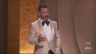 Jimmy Kimmel makes fun of Donald Trump at the Oscars