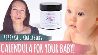 Find out why so many mums swear by organic calendula cream for their
baby! is a versatile herb and has beneficial uses your little one.
in...