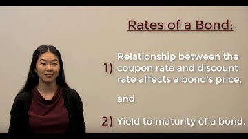 Video 11 - Bond Valuation: Coupon Rates and Yield to Maturity