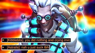 Bullying Overwatch players with my JUNKRAT in Season 10...