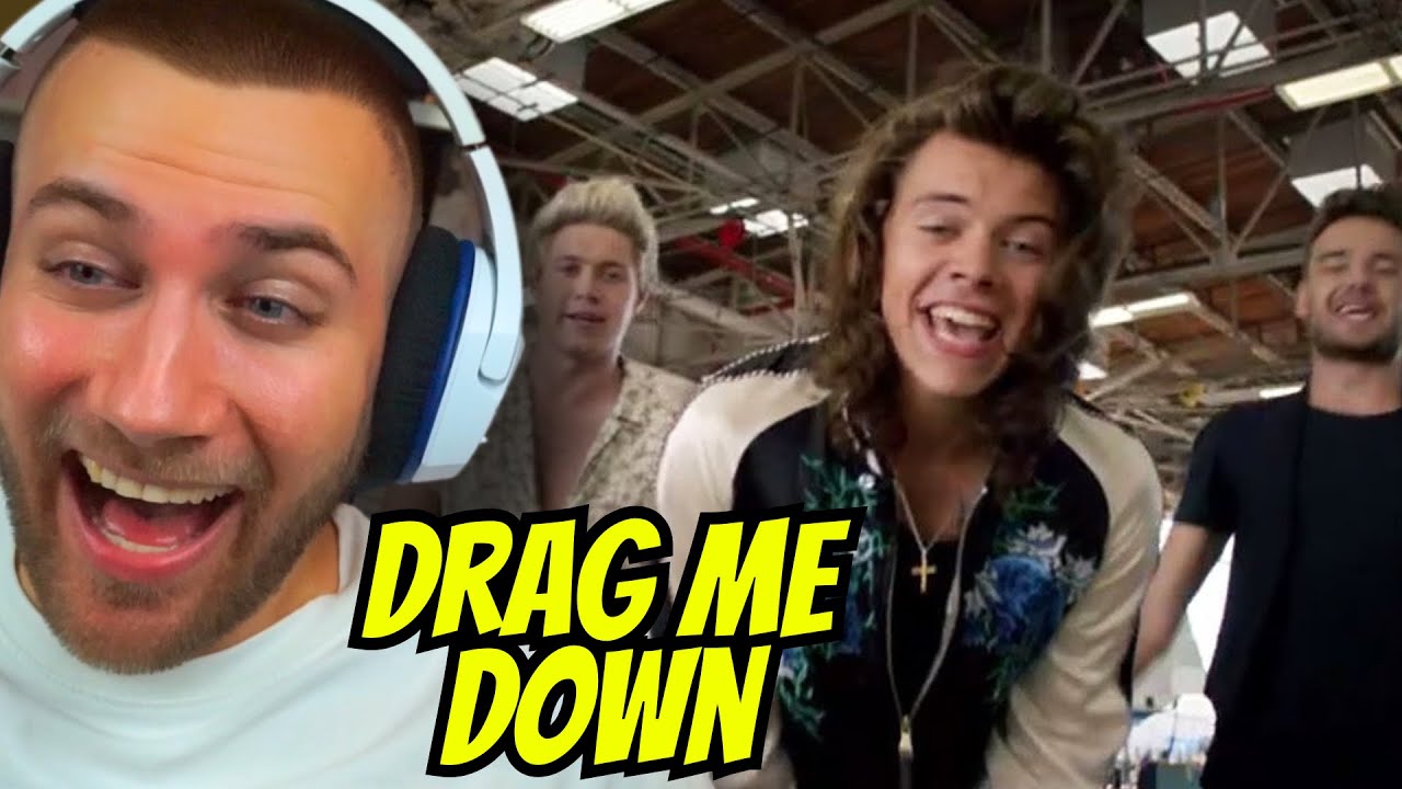 MEIN LIEBLINGS LIED!! One Direction - Drag Me Down (Official Video) - REACTION
