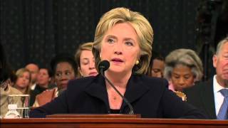 Hillary Clinton full opening statement