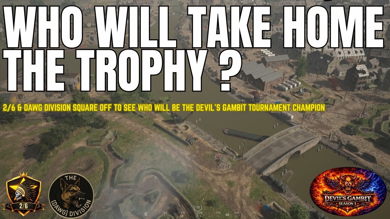 Operation Overlord: Carentan | 2/6 vs DAWG | The Finals |  Canal Crossing | Competitive Console HLL