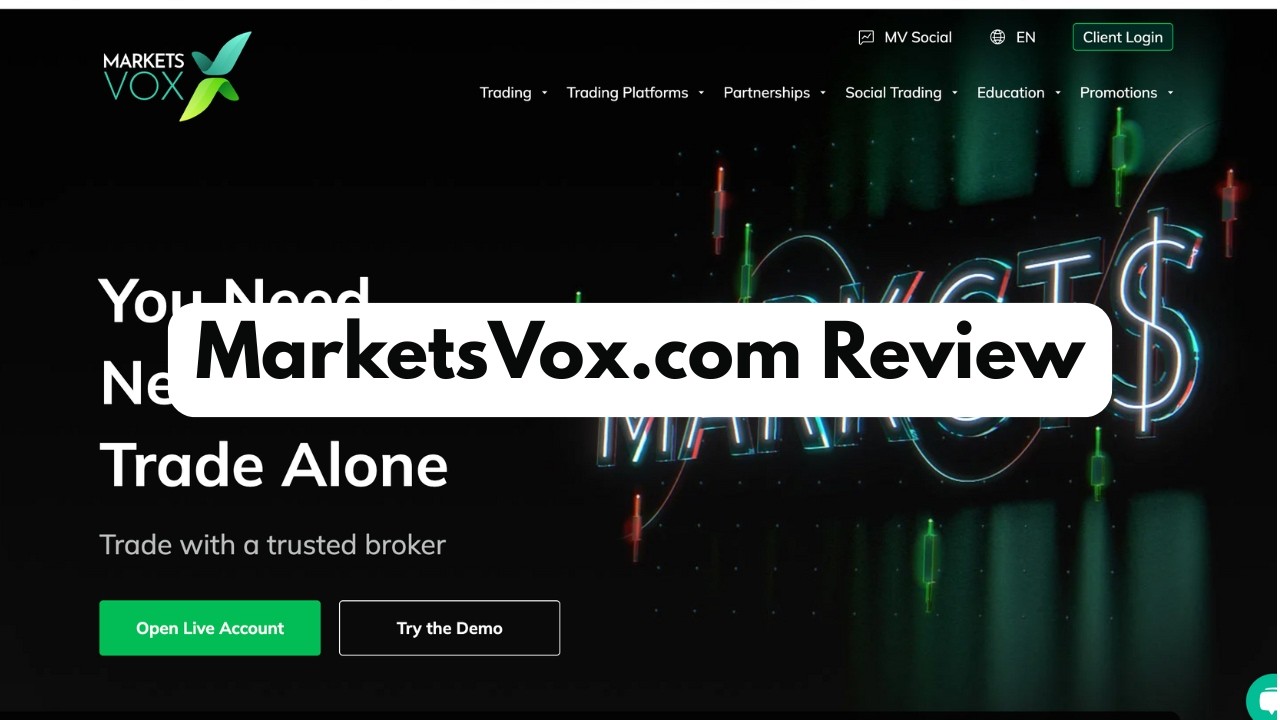 MarketsVox.com Review: Scam Alert or Safe to Trade?
